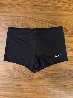 Nike Women's Black Performance Stretch Spandex Shorts